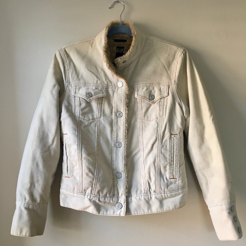 Corduroy lined jacket